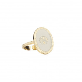 Bague sceau COQUILLE