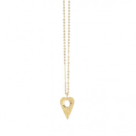 Collier Cœur Ajouré