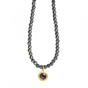 Collier Hématite Rond
