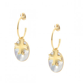 Boucles d’oreilles nacre Occi Rock