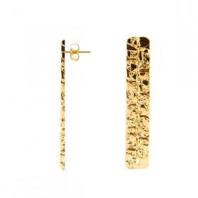 Boucles d'oreilles Chaîne plate