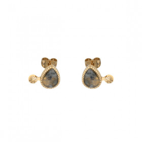 Boucles d’oreilles Oeil de pierre