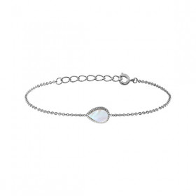 Bracelet Oeil de pierre Argent