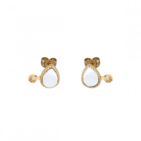 Boucles d’oreilles Oeil de pierre