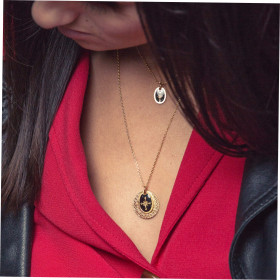 Collier ETINCELLE NOIRE