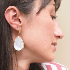 Boucles d’oreilles Bon Oeil Or