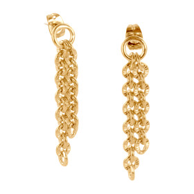 Boucles d’oreilles Rococo Or