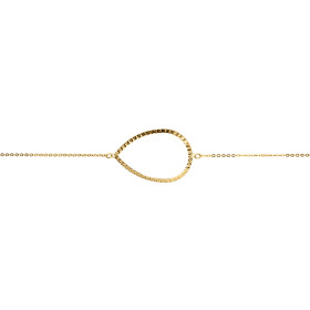 Bracelet Bon Oeil ajouré Or