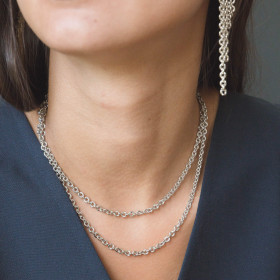 Ras de cou Rococo Argent