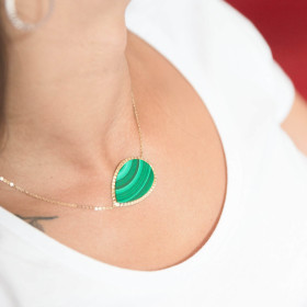 Collier Bon Oeil Or