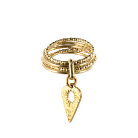 Bague Fantasque motif Coeur Ajouré