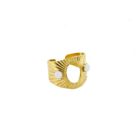 Bague ajourée Icare