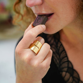 Bague ruban XL 7 Chemins