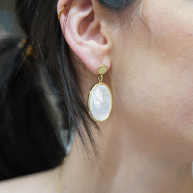 Boucles d’oreilles XL Miroir