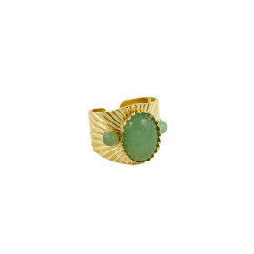 Bague triple pierres Icare