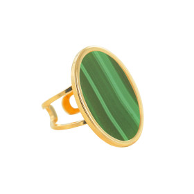 Bague ovale Miroir