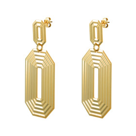 Boucles d’oreilles XL Octogone