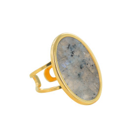 Bague ovale Miroir