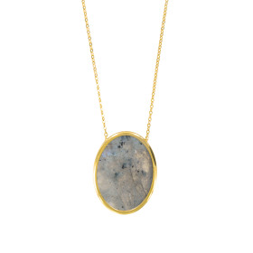 Collier ovale Miroir