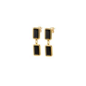 Boucles d'oreilles Midnight Courte