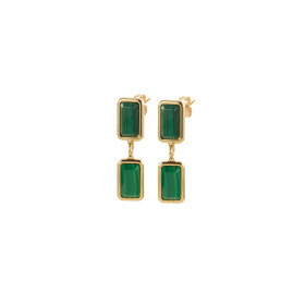Boucles d'oreilles Midnight Courte