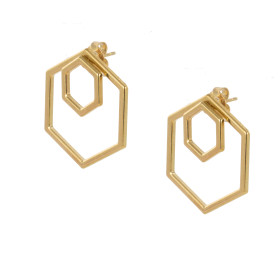 Boucles d'oreilles Dupont Double