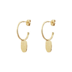 Boucles d'oreilles CREOLES VISAGE